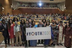 United Nations High-Level Event on "Youth 2030". Image: UN Photo/Mark Garten.