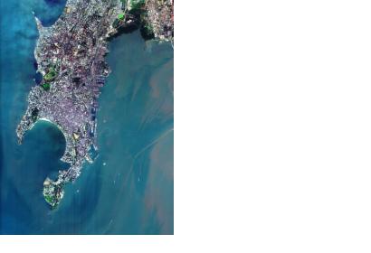 Bombay seen from space by ESA's Proba satellite.