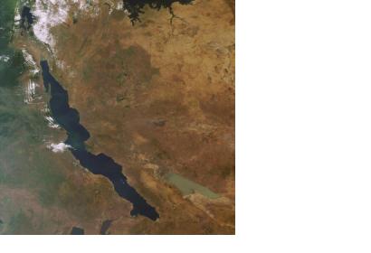 Lake Tanganyika from space