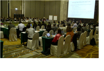 Participants of the ISDR Asia Platform (IAP) meeting in Bangkok