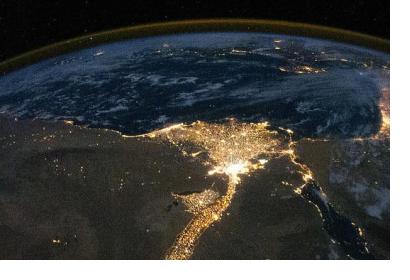 Satellite image of the Earth (Image: NASA)