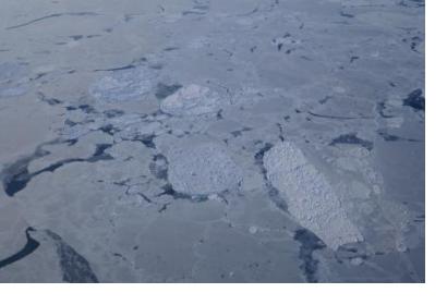 Arctic sea ice. Image: ESA.