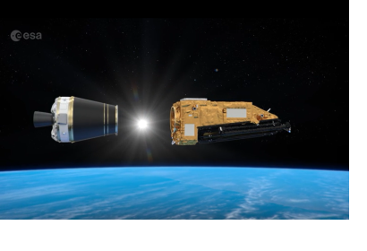 BIomass separates from Vega-C, (c) esa