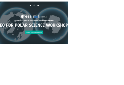 EO for Polar Science Workshop logo. Image: ESA