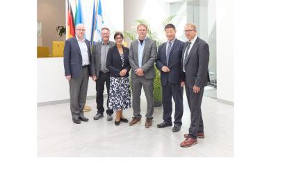 IPA, University of Bonn and UNOOSA representatives at the signing ceremony