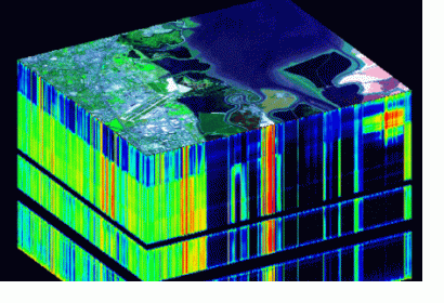 A hyperspectral cube. Image: NASA/JPL-Caltech