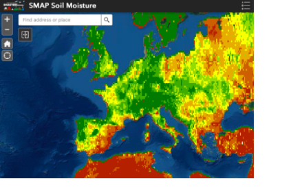 Screenshot of the SMAP tool in action. Image: NASA