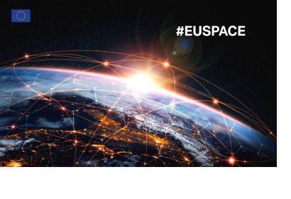 EU Space Illustration (©EUSPA)