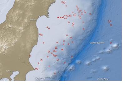 Japan's 2011 earthquake. Image: NASA 