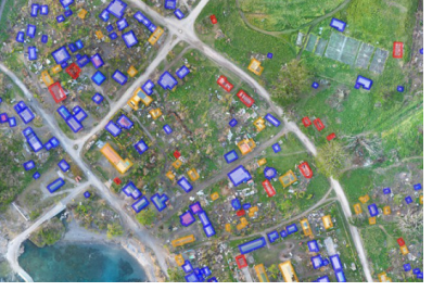 Mapping Cyclone Pam’s destruction with drones.