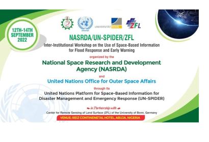 NASRDA UN-SPIDER ZFL Workshop Banner