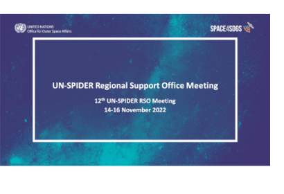 UN-SPIDER Regional Support Offices Meeting