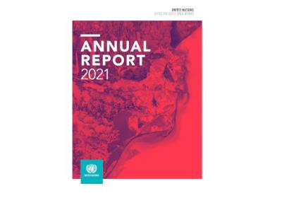 UNOOSA Annual Report 2021 Cover